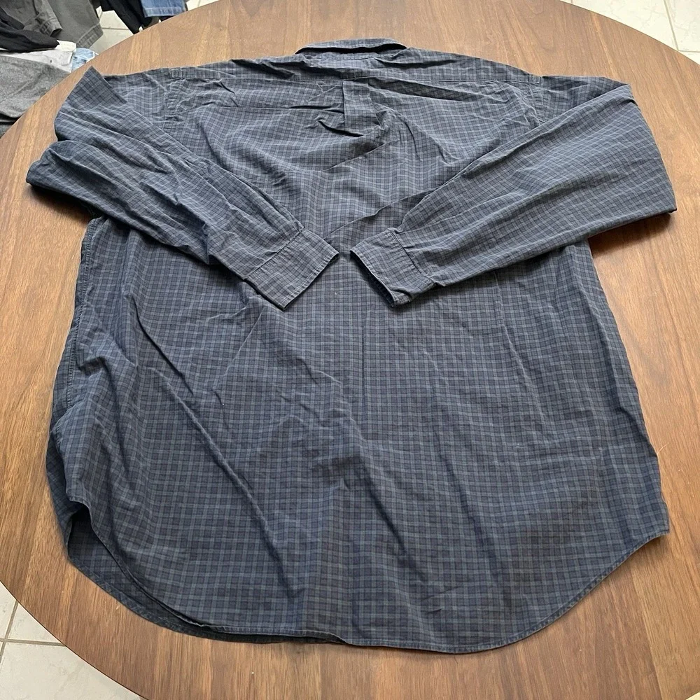 Polo Ralph Lauren Shirt Mens Large Green Plaid Classic Fit Basic Button Down